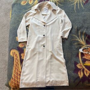 BB Dekota long jacket size xsmall cream color